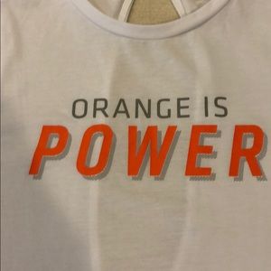 Orangetheory Orange is Power Tank